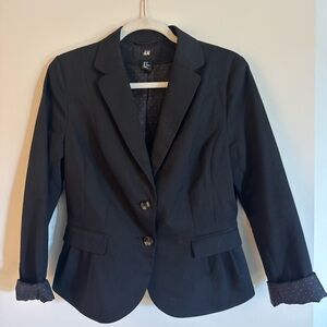 H&M Women's Black Tailored Blazer  - Size 10